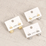 ビーンズメタル2WAYぶらピアス シルバーゴールドプチプラ小豆 | FACION | 詳細画像5 