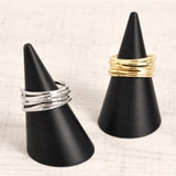 レイヤードラインメタルリング 指輪 シルバーゴールド | FACION | 詳細画像4 