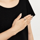 レイヤードラインメタルリング 指輪 シルバーゴールド | FACION | 詳細画像7 