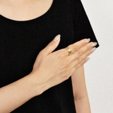 レイヤードラインメタルリング 指輪 シルバーゴールド | FACION | 詳細画像8 