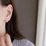 CZステンレス透かし枠スタッドピアス | FACION | 詳細画像5