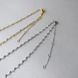 ペタルチェーンステンレスネックレス  サージカルステンレス チョーカー華奢 | FACION | 詳細画像5 