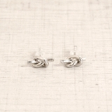 シルバー | ツイストノットメタルピアス シルバーゴールド結びプチプラ | FACION