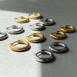 両耳用ステンレスフープピアス サージカルステンレス メンズ レディース 開閉式 | FACION | 詳細画像3