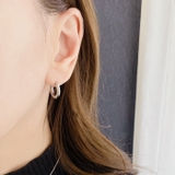 両耳用ステンレスフープピアス サージカルステンレス メンズ レディース 開閉式 | FACION | 詳細画像6