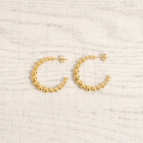 ゴールド | メタルボールステンレスフープピアス サージカルステンレスレディース | FACION
