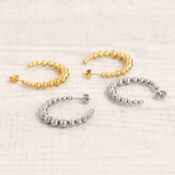 メタルボールステンレスフープピアス サージカルステンレスレディース | FACION | 詳細画像2