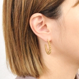 メタルボールステンレスフープピアス サージカルステンレスレディース | FACION | 詳細画像4