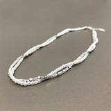 ツイストパール2連チェーンネックレス レディース 結婚式 | FACION | 詳細画像2
