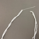 ツイストパール2連チェーンネックレス レディース 結婚式 | FACION | 詳細画像4