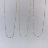 スクリューチェーンステンレスネックレス 華奢 316L | FACION | 詳細画像2