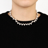 メタル&パールMIXショートネックレス レディース入学式卒業式結婚式 | FACION | 詳細画像4