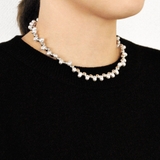 メタル&パールMIXショートネックレス レディース入学式卒業式結婚式 | FACION | 詳細画像6