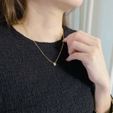 一粒ラウンドストーンステンレスネックレス レディース サージカルステンレス316… | FACION | 詳細画像10 