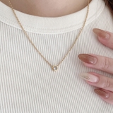 一粒ラウンドストーンステンレスネックレス レディース サージカルステンレス316… | FACION | 詳細画像13 