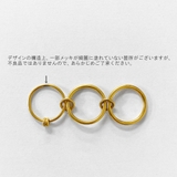 トリプルコネクトステンレスリング 3連 指輪 サージカルステンレス レディース | FACION | 詳細画像10 