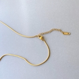 パール付Y字ステンレスロングネックレス サージカルステンレス316Lラリエット | FACION | 詳細画像4