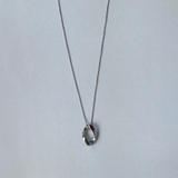 シルバー | ニュアンスオーバルステンレスネックレス レディースサージカルステンレス316L | FACION