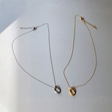 ニュアンスオーバルステンレスネックレス レディースサージカルステンレス316L | FACION | 詳細画像5 