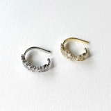 片耳用ジルコニアストーンイヤーカフ 軟骨ピアスイヤリングレディース | FACION | 詳細画像3