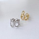 オーバルグローイングリング 指輪 幅広 シルバー ゴールド | FACION | 詳細画像2 