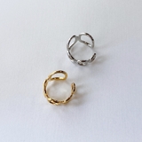 オーバルグローイングリング 指輪 幅広 シルバー ゴールド | FACION | 詳細画像4 