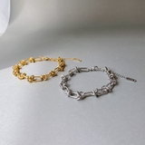 コネクトチェーンステンレスブレスレット サージカルステンレス316L ブレス | FACION | 詳細画像1 