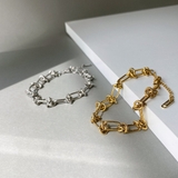 コネクトチェーンステンレスブレスレット サージカルステンレス316L ブレス | FACION | 詳細画像2 