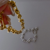 コネクトチェーンステンレスブレスレット サージカルステンレス316L ブレス | FACION | 詳細画像5 