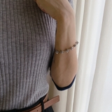 コネクトチェーンステンレスブレスレット サージカルステンレス316L ブレス | FACION | 詳細画像10 