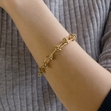 コネクトチェーンステンレスブレスレット サージカルステンレス316L ブレス | FACION | 詳細画像11 