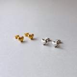 プランプミニハートステンレスピアス サージカルステンレス316Lレディース | FACION | 詳細画像1