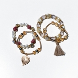 ボヘミアンビーズブレスレット4本セット 夏 アジアン | FACION | 詳細画像4