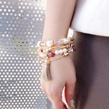 ボヘミアンビーズブレスレット4本セット 夏 アジアン | FACION | 詳細画像8