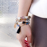 ボヘミアンビーズブレスレット4本セット 夏 アジアン | FACION | 詳細画像12