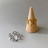 オーバルチェーンステンレスリング アレルギー対応 つけっぱなし | FACION | 詳細画像2 