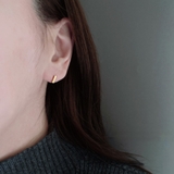 プチラインバーステンレスピアス レディースサージカルステンレス316L | FACION | 詳細画像4 