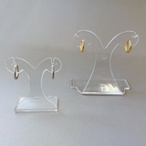 スクラッチカットステンレスフープピアス 中折れ ワンタッチ 開閉式 | FACION | 詳細画像3