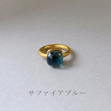 ジュエルカラーストーンステンレスリング つけっぱなし サージカルステンレス | FACION | 詳細画像7