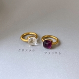 ジュエルカラーストーンステンレスリング つけっぱなし サージカルステンレス | FACION | 詳細画像13