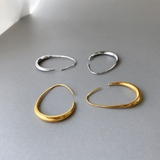 大振りドロップフープステンレスピアス サージカルステンレス316L レディース | FACION | 詳細画像3