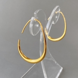 大振りドロップフープステンレスピアス サージカルステンレス316L レディース | FACION | 詳細画像4