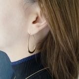 大振りドロップフープステンレスピアス サージカルステンレス316L レディース | FACION | 詳細画像7