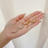 大振りドロップフープステンレスピアス サージカルステンレス316L レディース | FACION | 詳細画像10