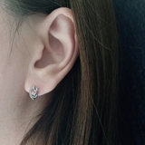 ノットメタルステンレススタッドピアス  サージカルステンレス316L 結び | FACION | 詳細画像8