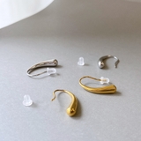 ドロップステンレスフックピアス レディースサージカルステンレス316L雫 涙型 | FACION | 詳細画像2