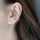 一粒パールステンレススタッドピアス 真珠 両耳 | FACION | 詳細画像7