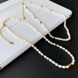 淡水パールデザインステンレスネックレス レディース サージカルステンレス | FACION | 詳細画像2