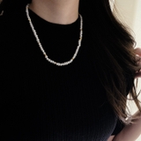 淡水パールデザインステンレスネックレス レディース サージカルステンレス | FACION | 詳細画像8