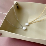 大粒淡水パールステンレスネックレス レディース 淡水真珠 | FACION | 詳細画像4